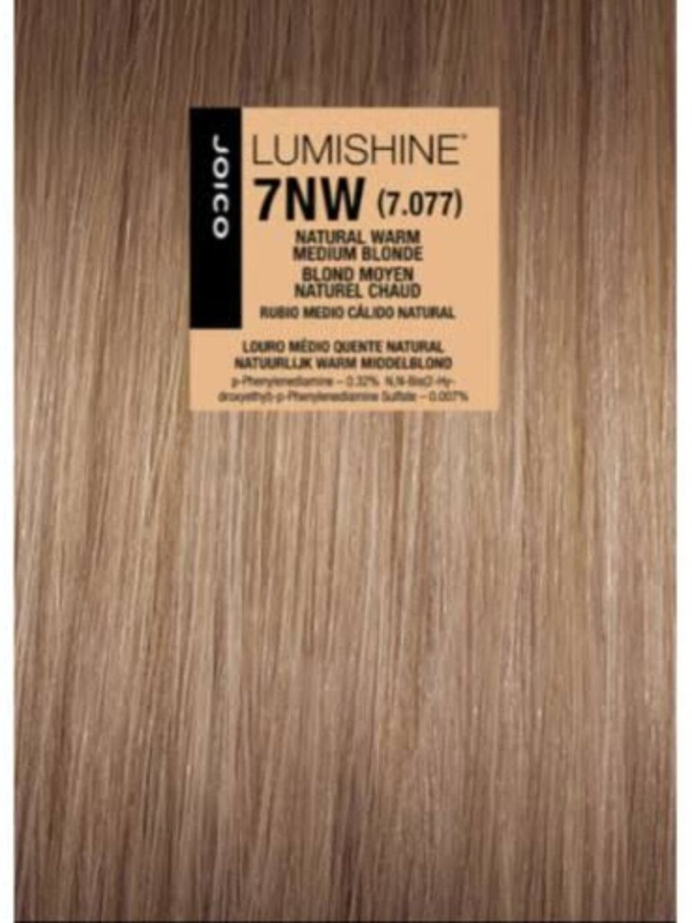 Joico Lumishine Permanent Creme Hair Color - 7NW
